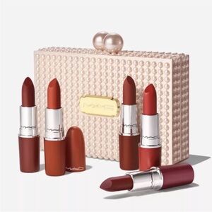 MAC A Taste of Matte 5-Piece Lipstick, Set Of 5 Rouges, NIB
